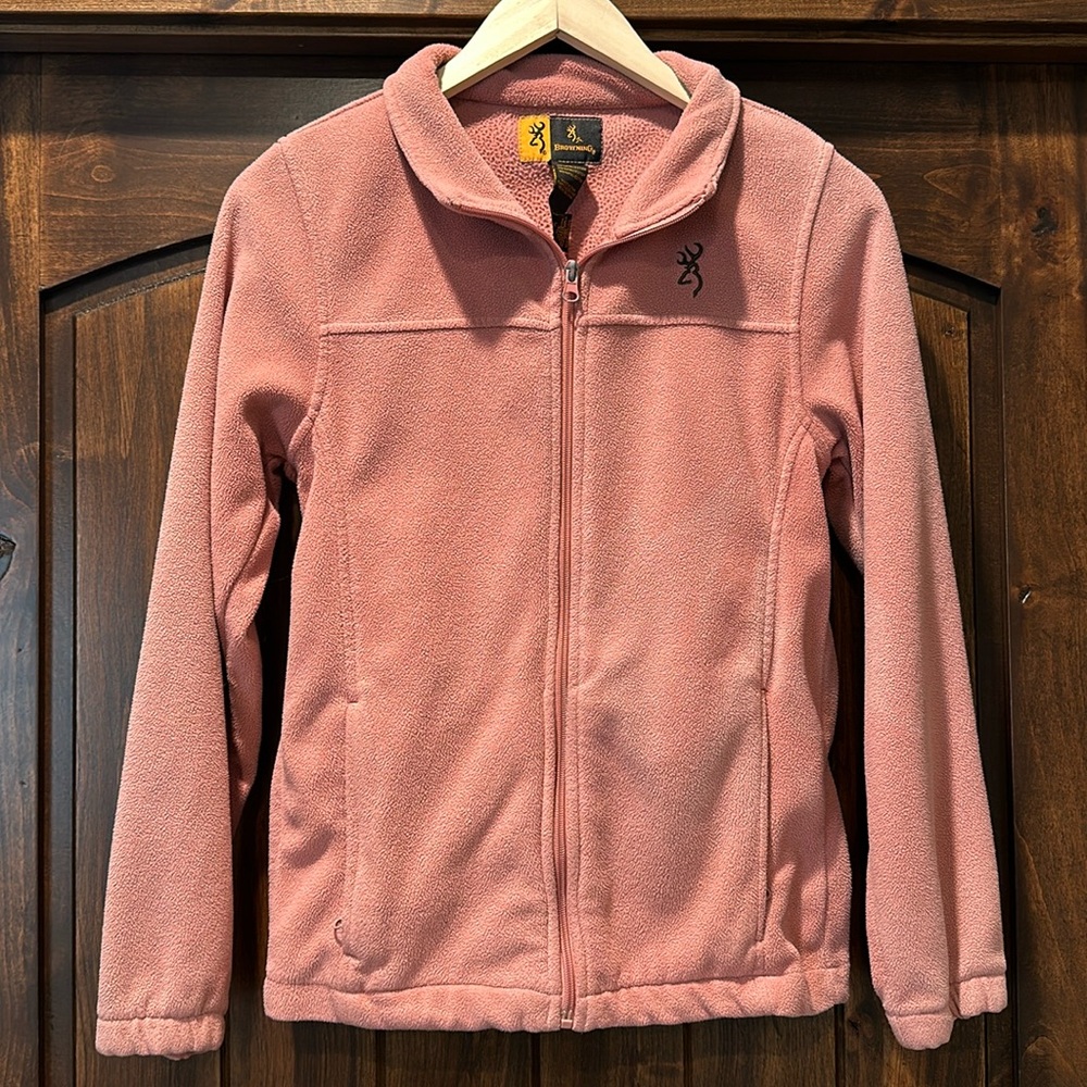 Women’s Large Browning Fleece Jacket lightweight